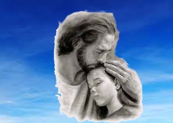 Gesù stringe al petto un bambino