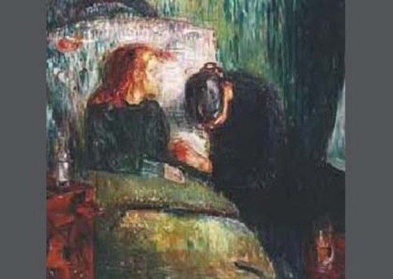 quadro "il bambino malato" Munch