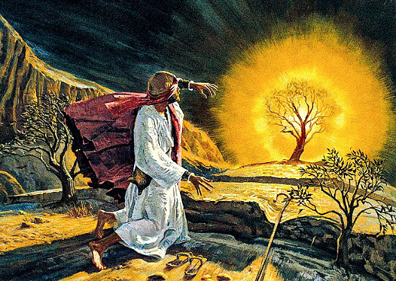Mosè e il pruno ardente