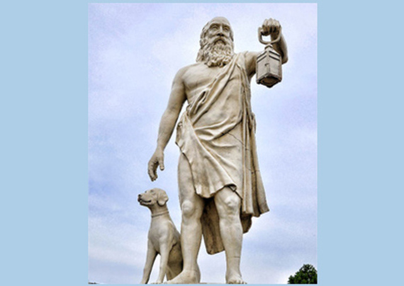 statua Diogene
