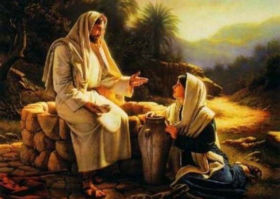 Gesù parla alla samaritana