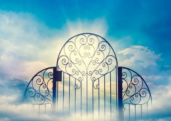 cancello celeste
