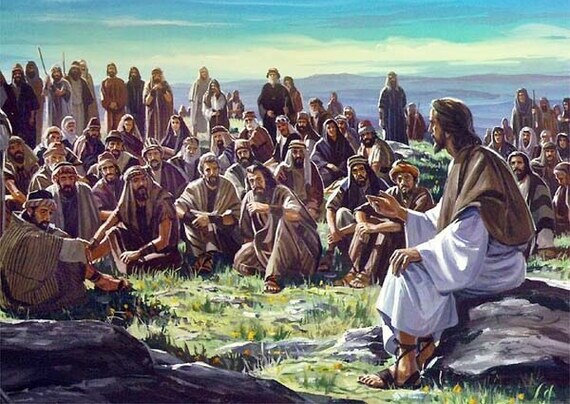 Gesù insegna discepoli