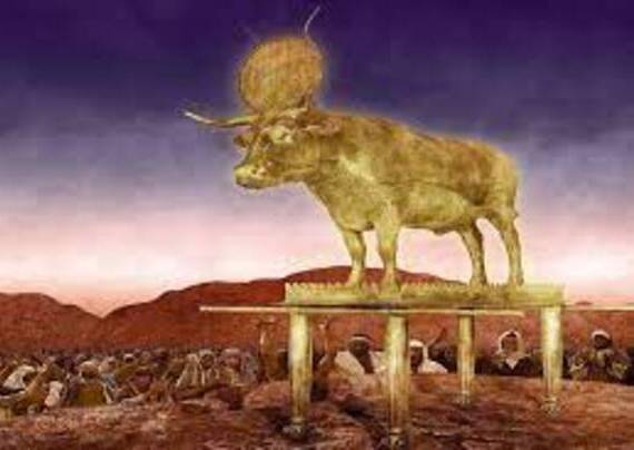 adorazione vitello d'oro