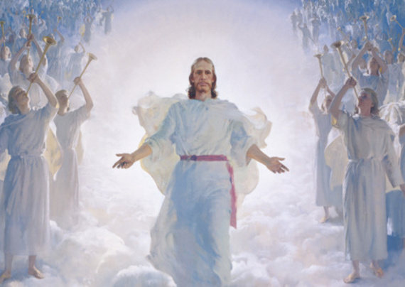 Gesù torna tra gli angeli
